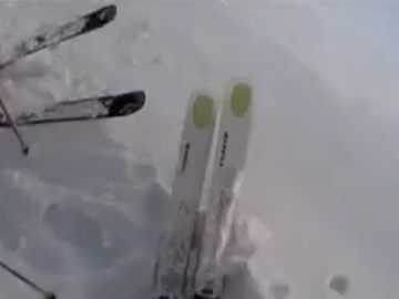 Super C Couloir - Chris Davenport Super C Couloir - Chris Davenport