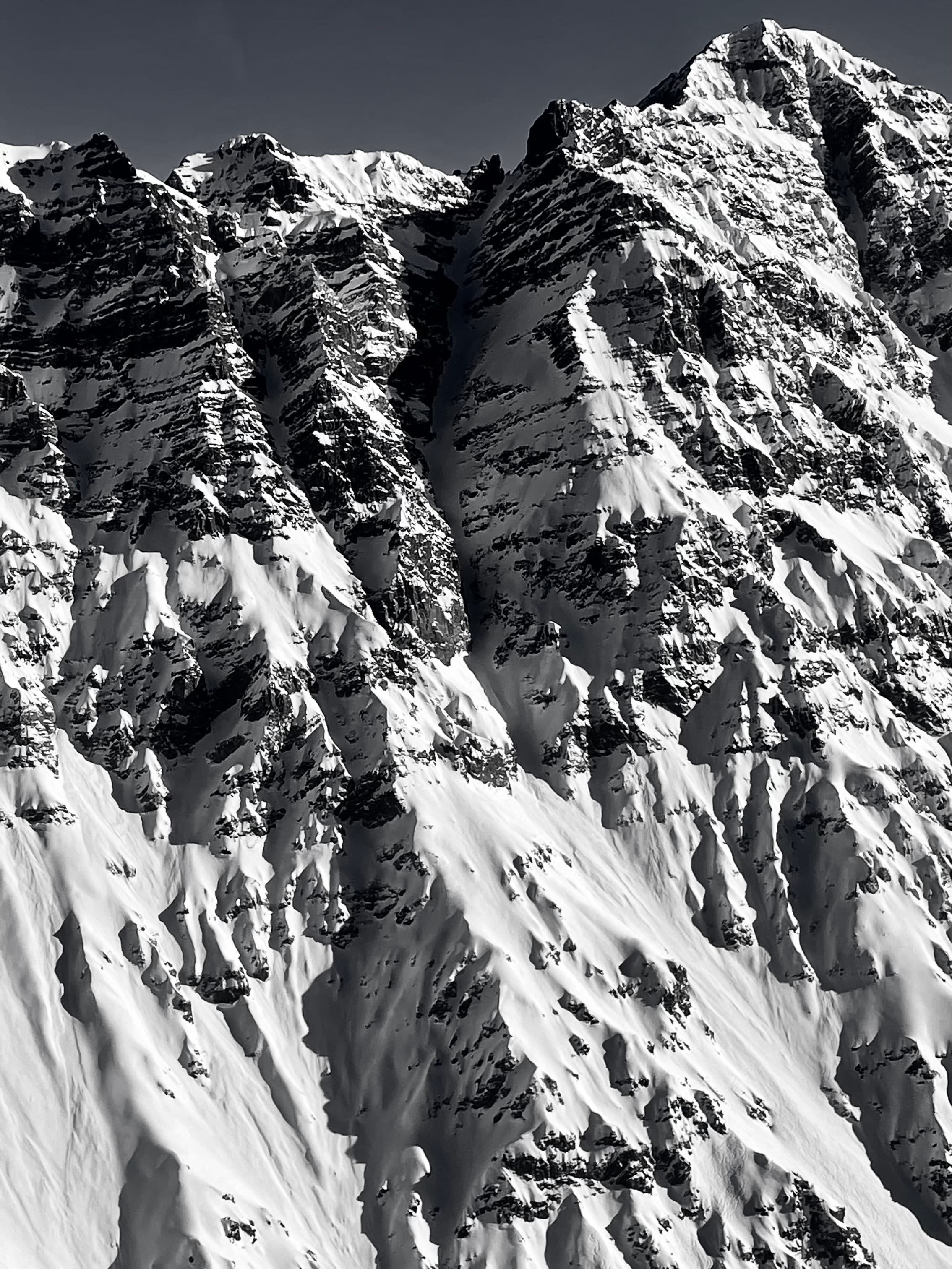 The legendary Super C Couloir at Portillo