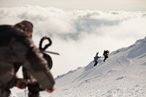 hugo harrison, chris davenport, mount washington, new hampshire, skiing