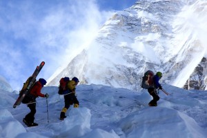 everest, chris davenport, neil beidleman, ski mountaineering,